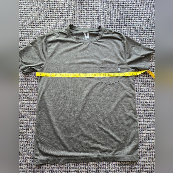 Vuori Men's Olive Short Sleeve Tee - Picture 7 of 8